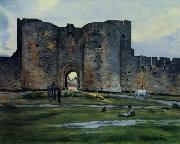 Frederic Bazille Queens Gate at Aigues-Mortes oil painting on canvas